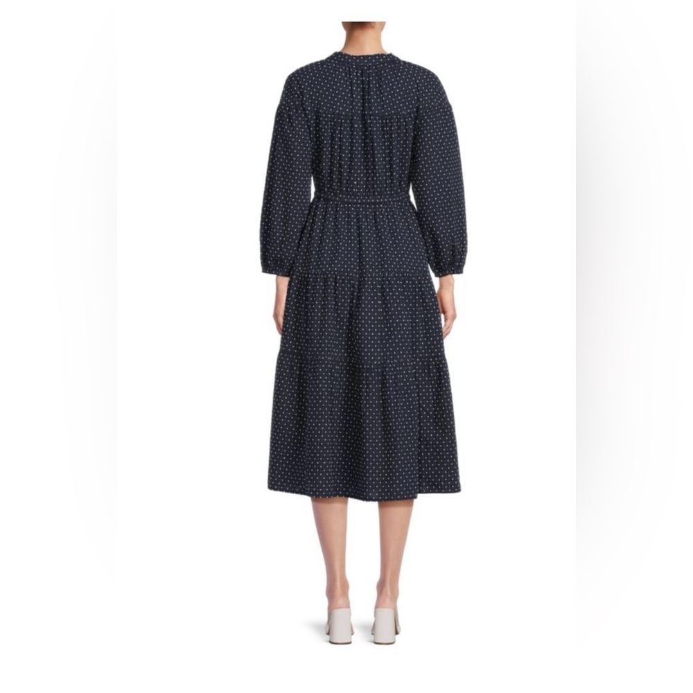 Madewell Mariette Print Tiered Midi Dress - Picture 5 of 13
